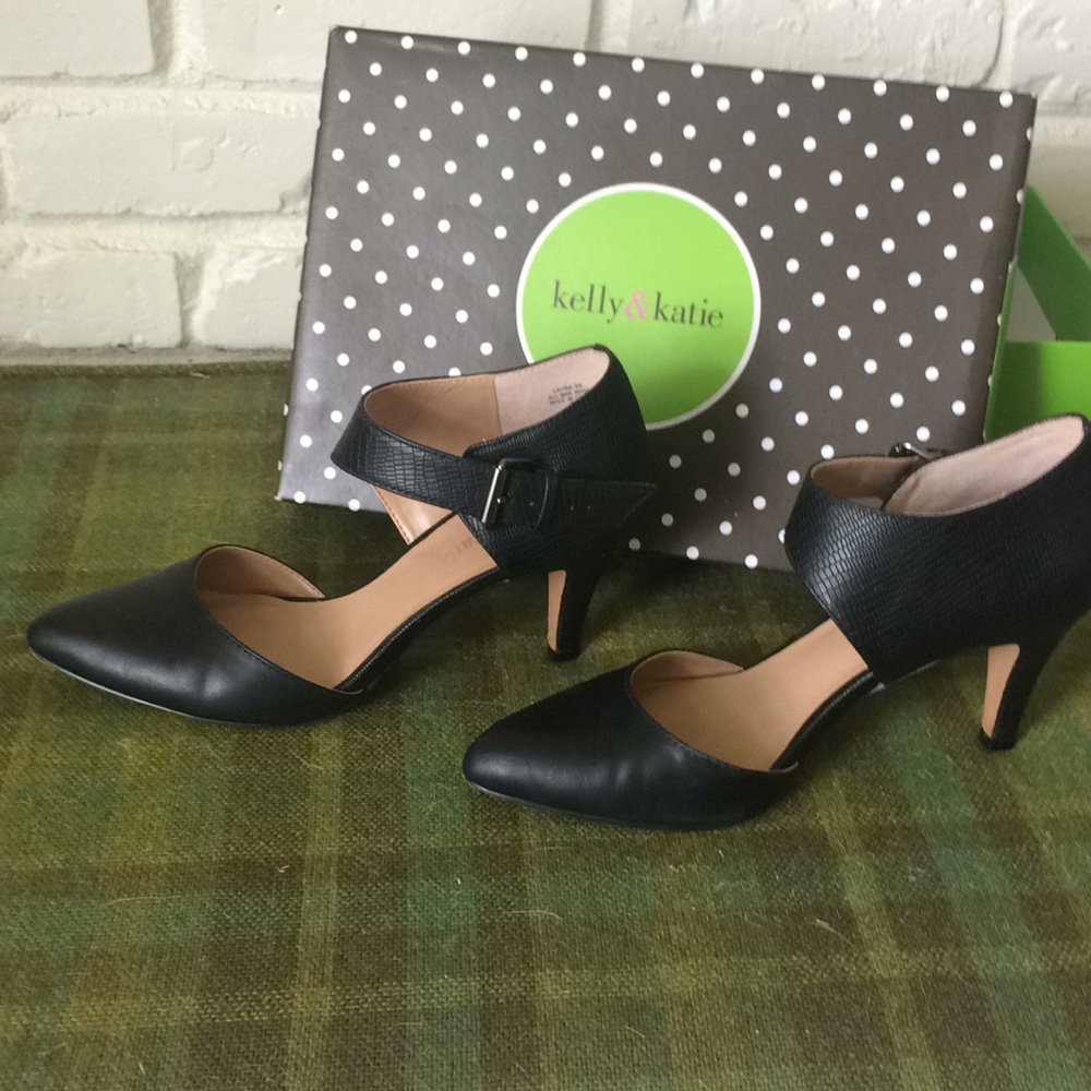 D’Orsay Black Heels